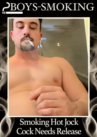 Smoking Hot Jock Cock Needs Release — Boys Smoking Clips
